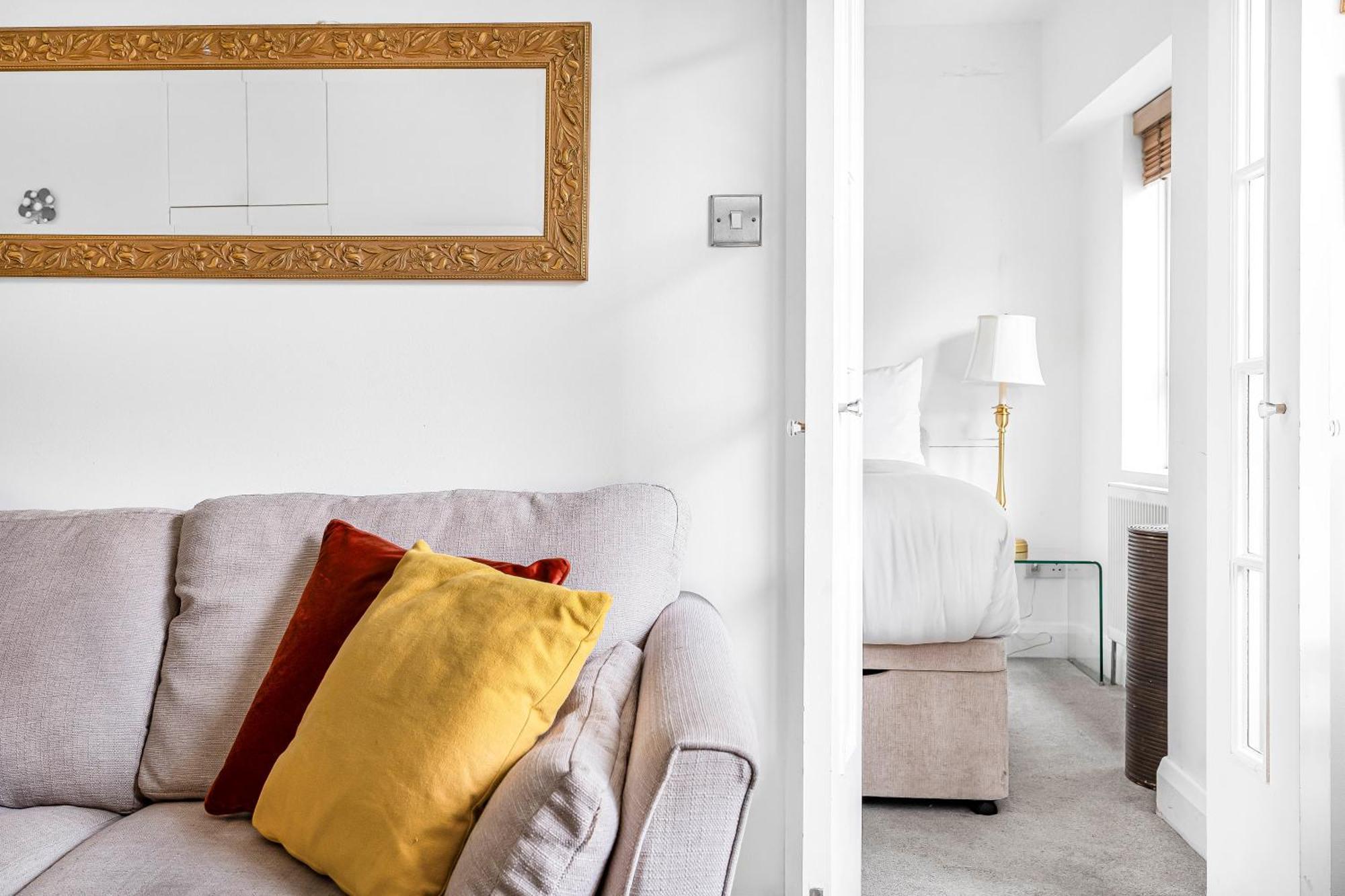 לונדון Elegant 1 Bedroom Flat Near Harrods מראה חיצוני תמונה